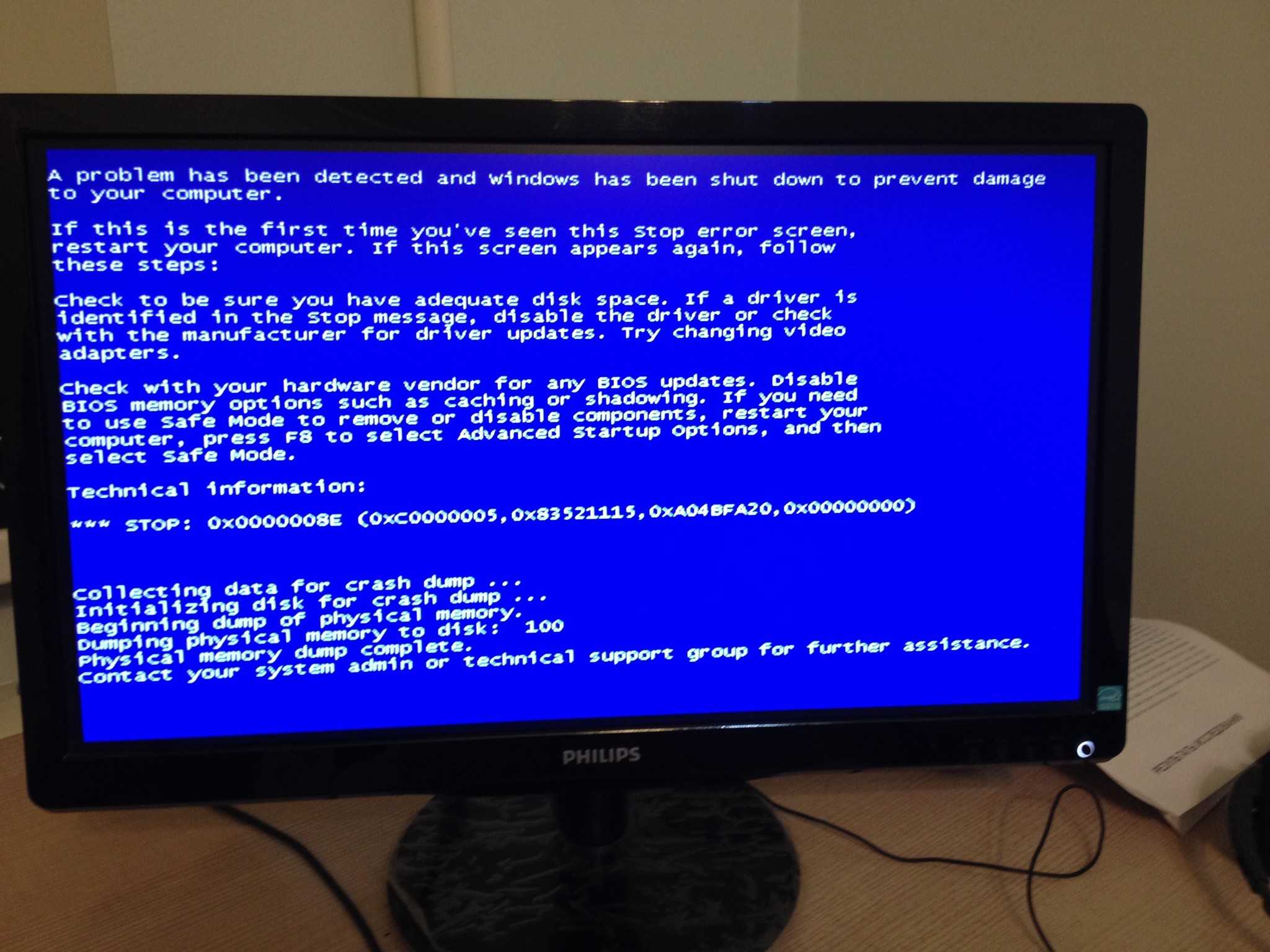 Экран смерти windows 7 (bsod). причины экрана смерти виндовс.