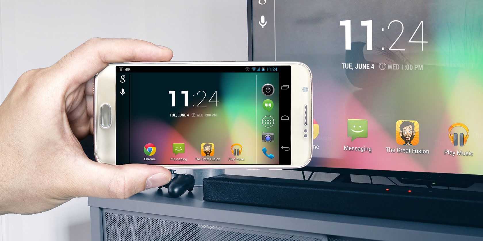 Как вывести экран android смартфона или планшета на телевизор