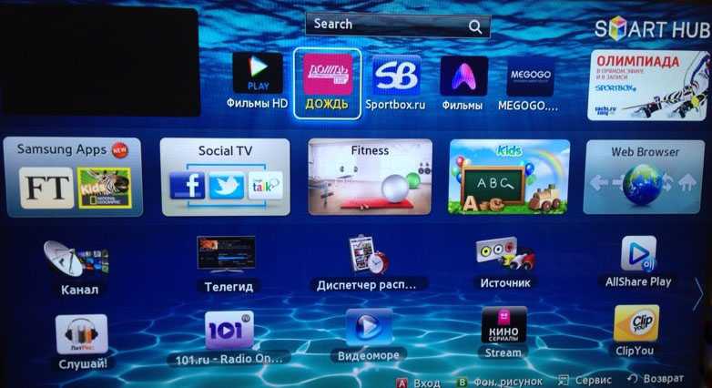 Установка сторонних виджетов на smart tv (на примере samsung, lg и philips)