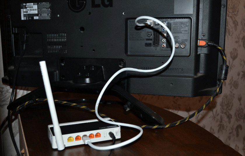 Как подключить телевизор к интернету через wifi-роутер и кабель